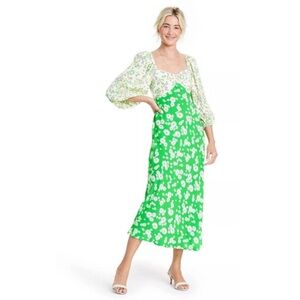 Rixo For Target Daisy Long Sleeve Swing Dress size 2